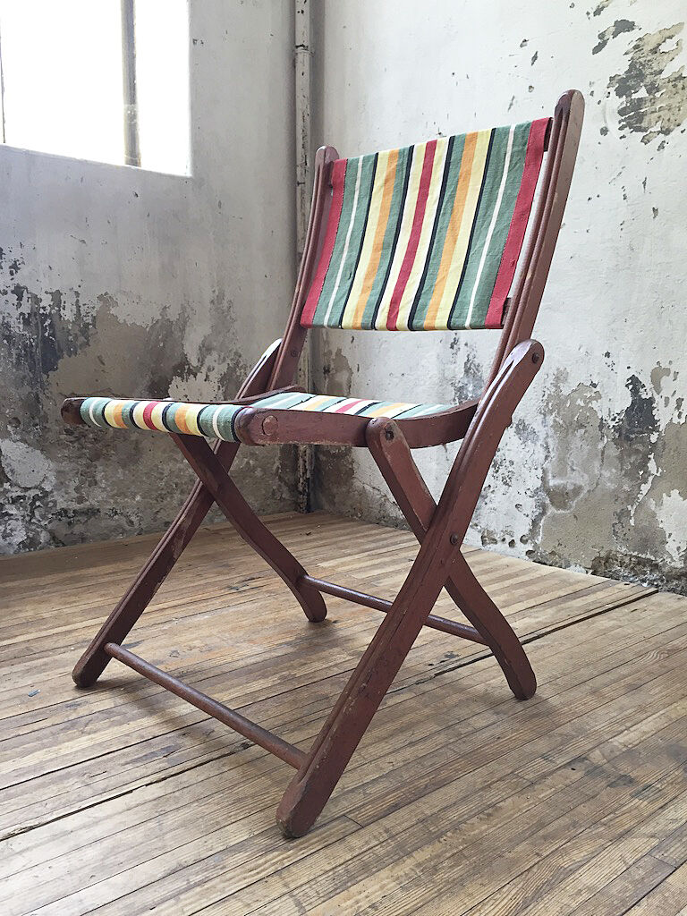 Folding garden chair