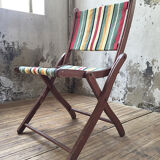 Folding garden chair