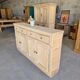 Buffet sideboard in sandblasted oak