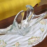 Large crystal fruit bowl Daum