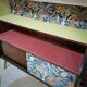 Vintage asymmetrical sideboard with compass legs