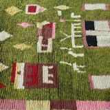 Traditional handmade Moroccan rug 3x2 m