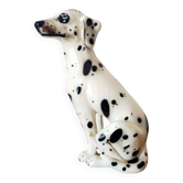 Vintage ceramic Dalmatian dog, Italy 1970.