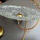 Vintage glass pendant light