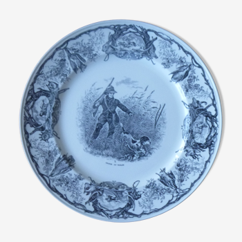 Plate plate Villeroy & Boch series "the hunt"