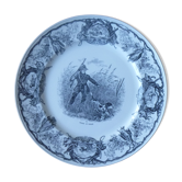 Plate plate Villeroy & Boch series "the hunt"