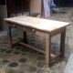 Table de ferme en chêne