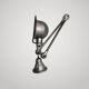 Jielde wall lamp with 2 articulated arms