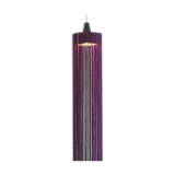 Pendant swing one 9028-07 chrome & purple strings