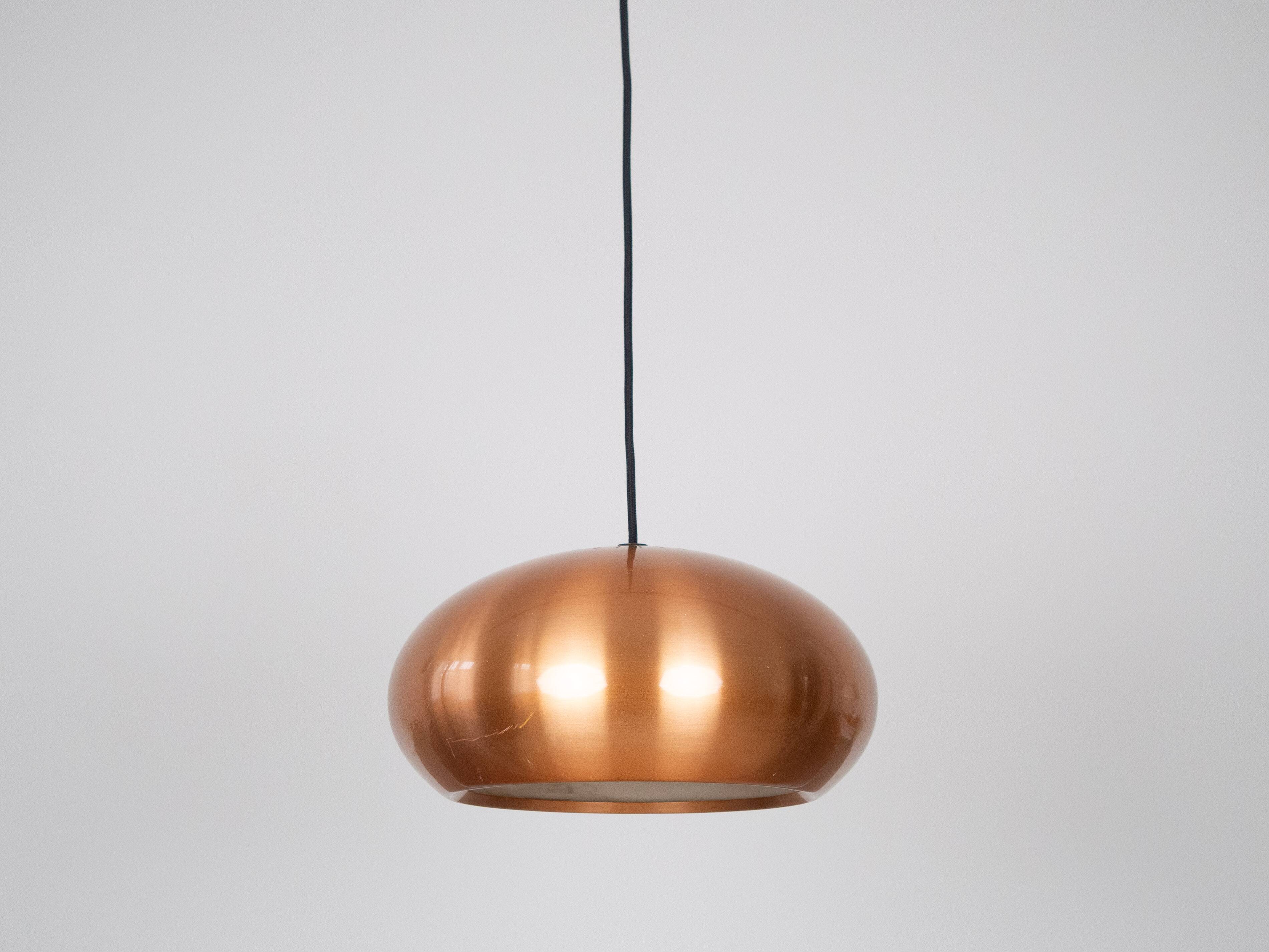 Danish vintage Medio pendant lamp by Jo Hammerborg, Fog og Morup, 1965