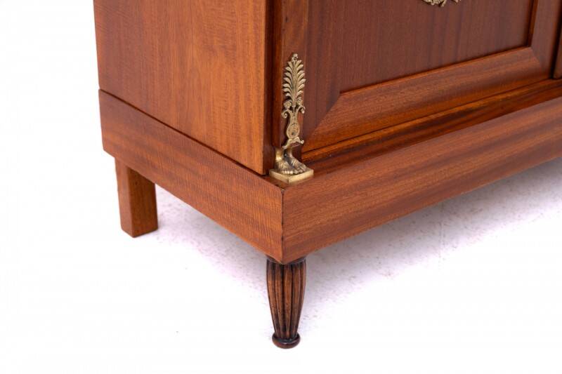 Elegant Empire bookcase, France, circa 1830.
