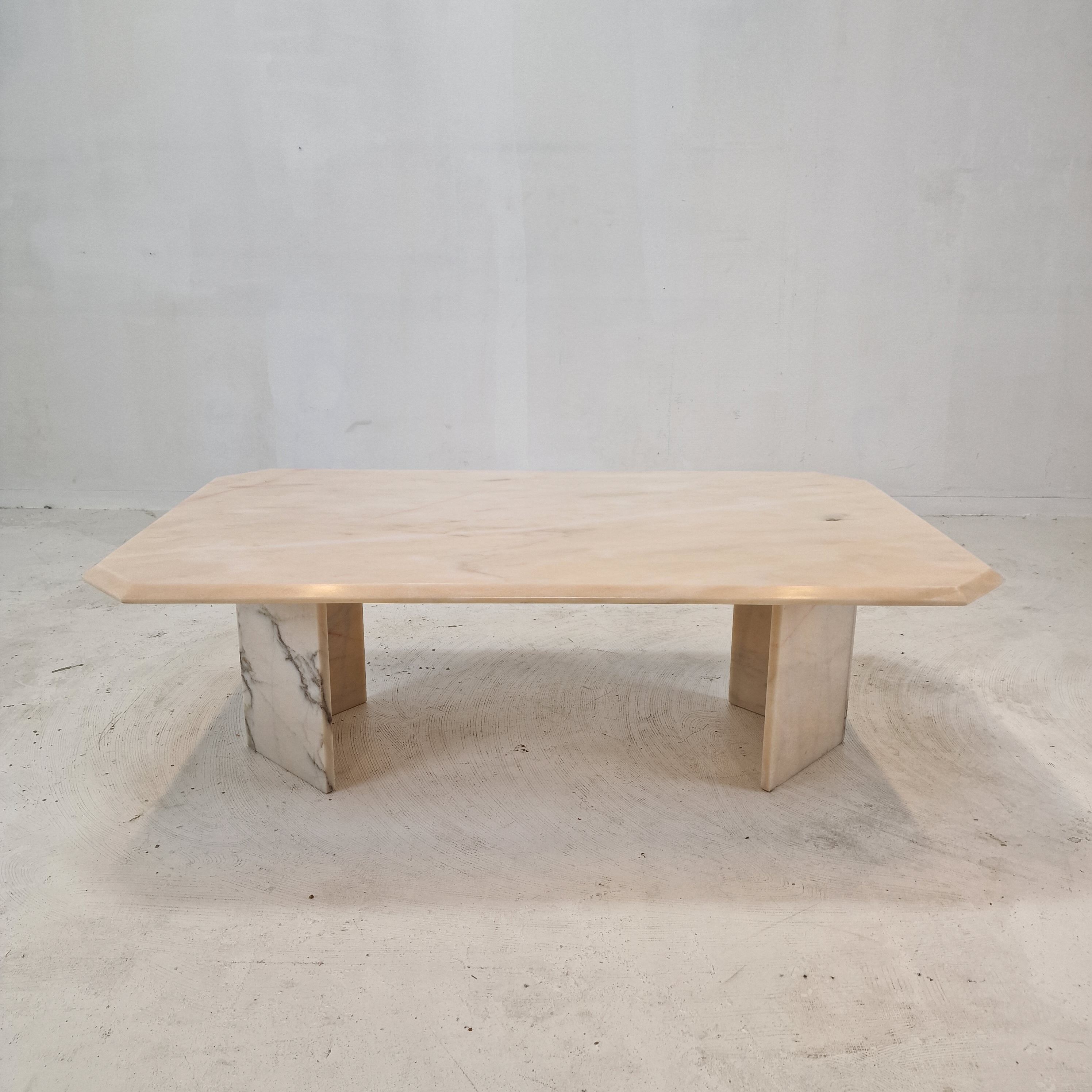 Italian Marble Coffee Table, 1970s