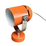 Orange space age wall lamp, designed by S. Indra, Czechoslovakia, 1970s.