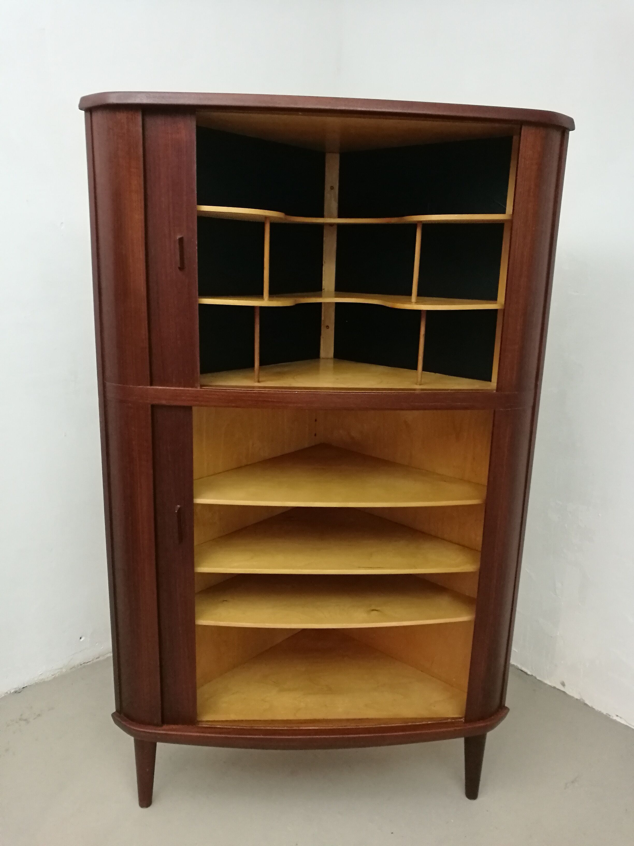 Furniture corner cabinet Scandinavian Skovmand and Andersen