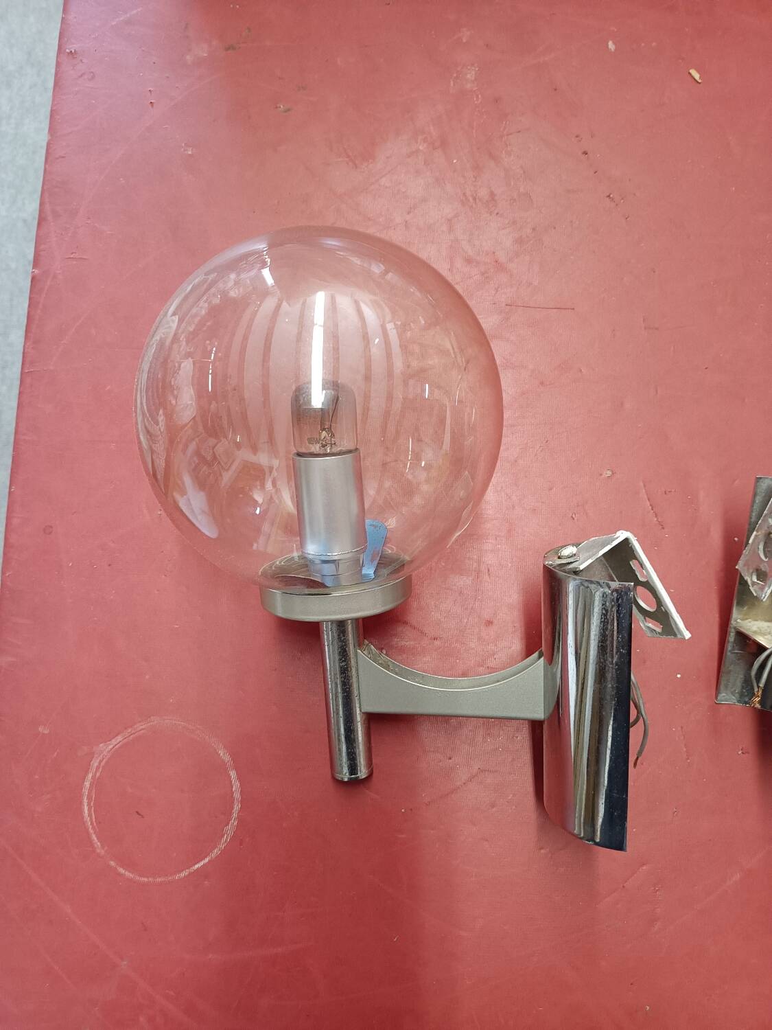 Pair of vintage wall lights