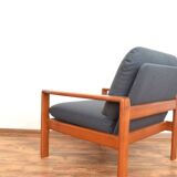 Mid-Century Danish Teak Armchairs, 1970s, Set of 2