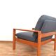Mid-Century Danish Teak Armchairs, 1970s, Set of 2