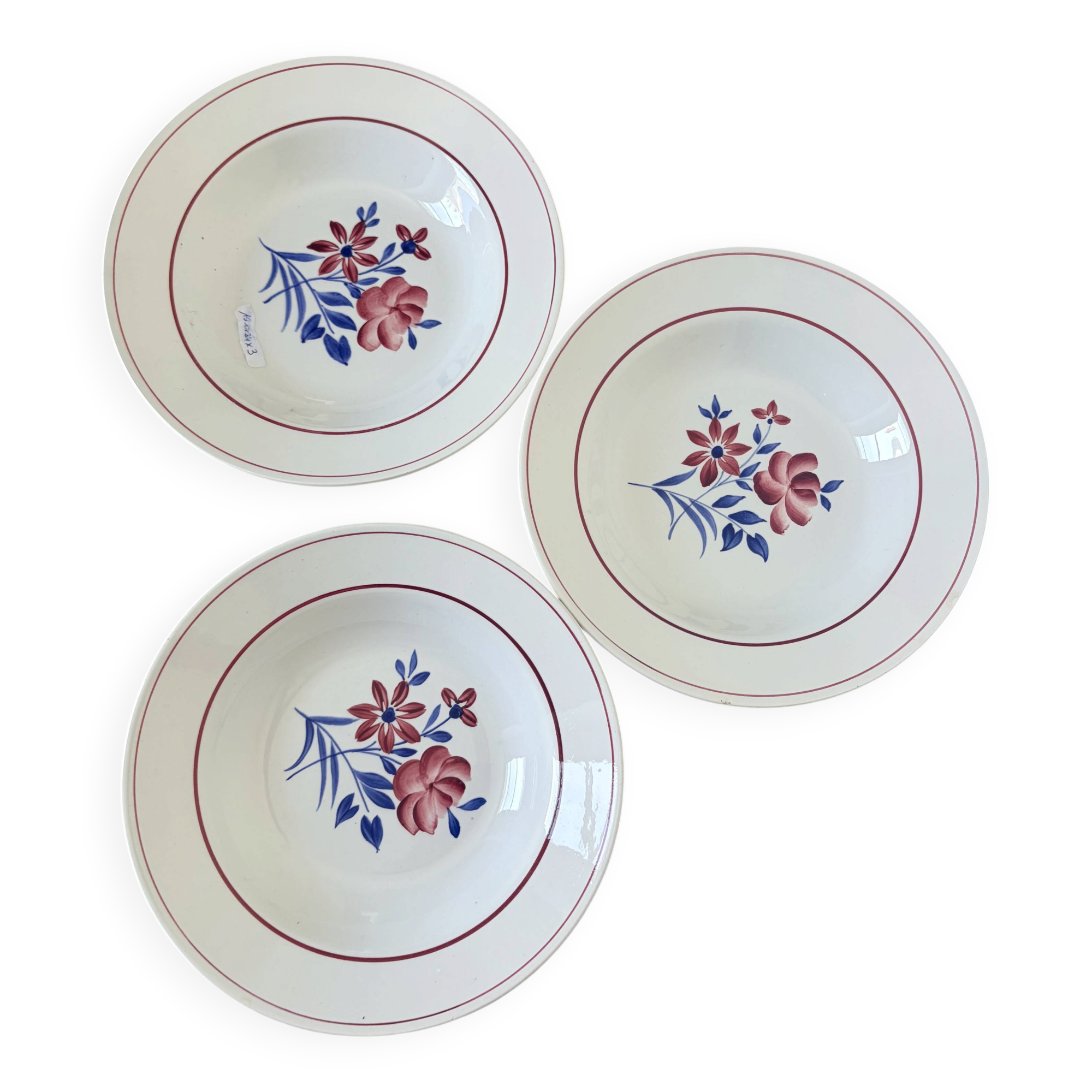 3 deep plates St Amand, France 191134