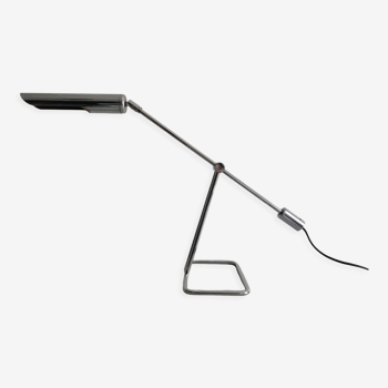 Vintage counterbalanced desk lamp by Abo Randers, chrome-plated brass, Denmark