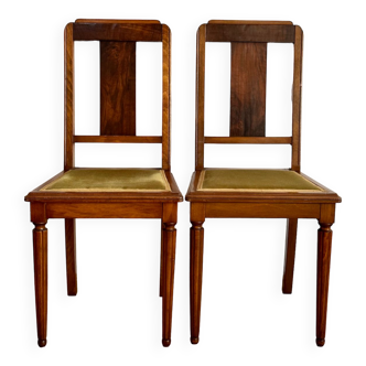 Pair of art deco chairs