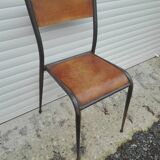 School mullca 510 foot spindle vintage chair