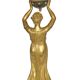 Gilded bronze and marble lamp in Empire style