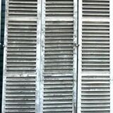 Set of 2 pairs of 19th century solid oak shutters