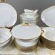 45-piece table service in Limoges porcelain, 20th century