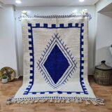 Handmade wool Berber rug 250 X 150 CM