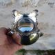 Old silver-plated metal milk or cream jug