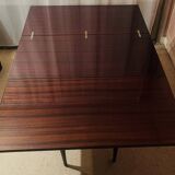 Transformable mahogany table