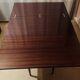 Transformable mahogany table