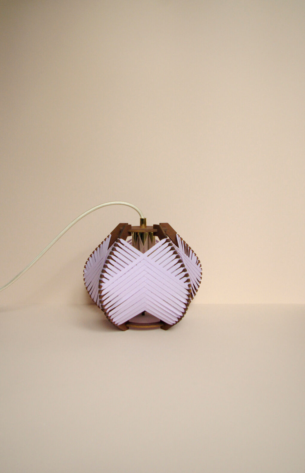 Woven lilac walkman, Made in France