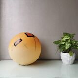 Glass globe lamp from the 1980s