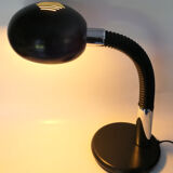Table lamp or desk gamma lux italy black and chrome