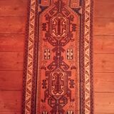 Handmade Persian Runner Rug 385x68cm