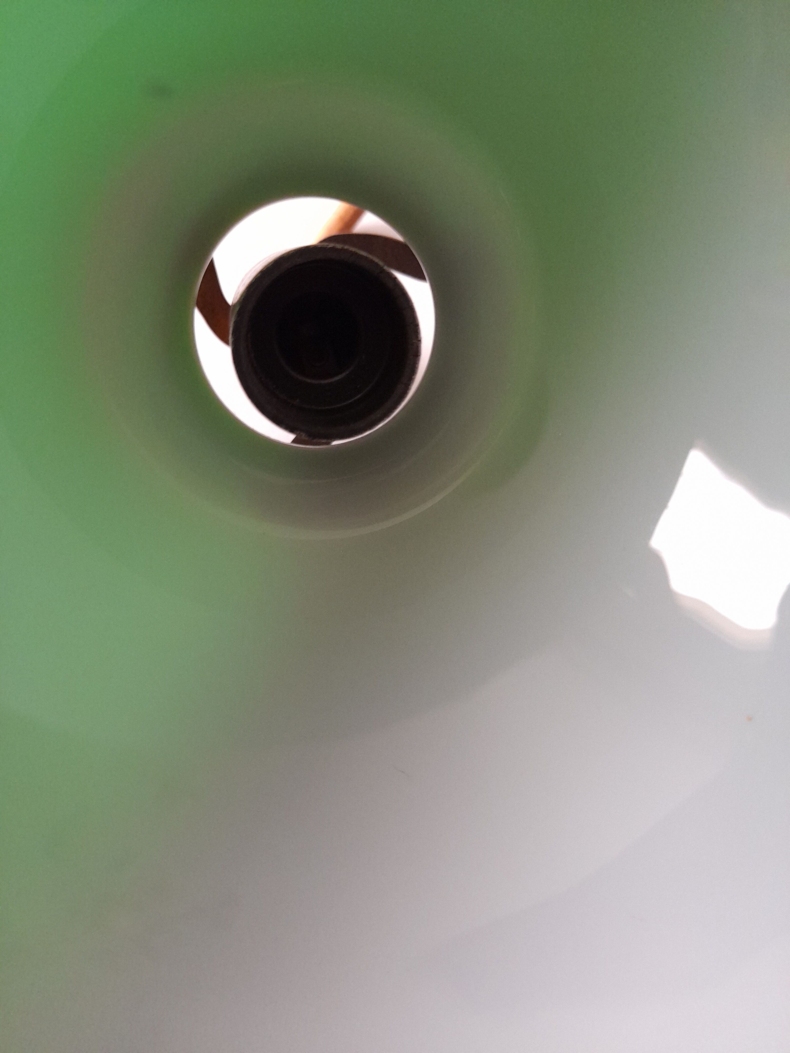 Lampe de plafond en verre d'opaline