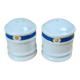 Salt and pepper shakers in porcelain Philippe Deshoulières Selection