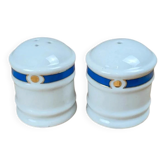 Salt and pepper shakers in porcelain Philippe Deshoulières Selection