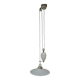 Suspension opaline monte-et-baisse