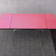 Red formica table