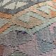 Housse de coussin Kilim turc vintage, 45 x 45 cm