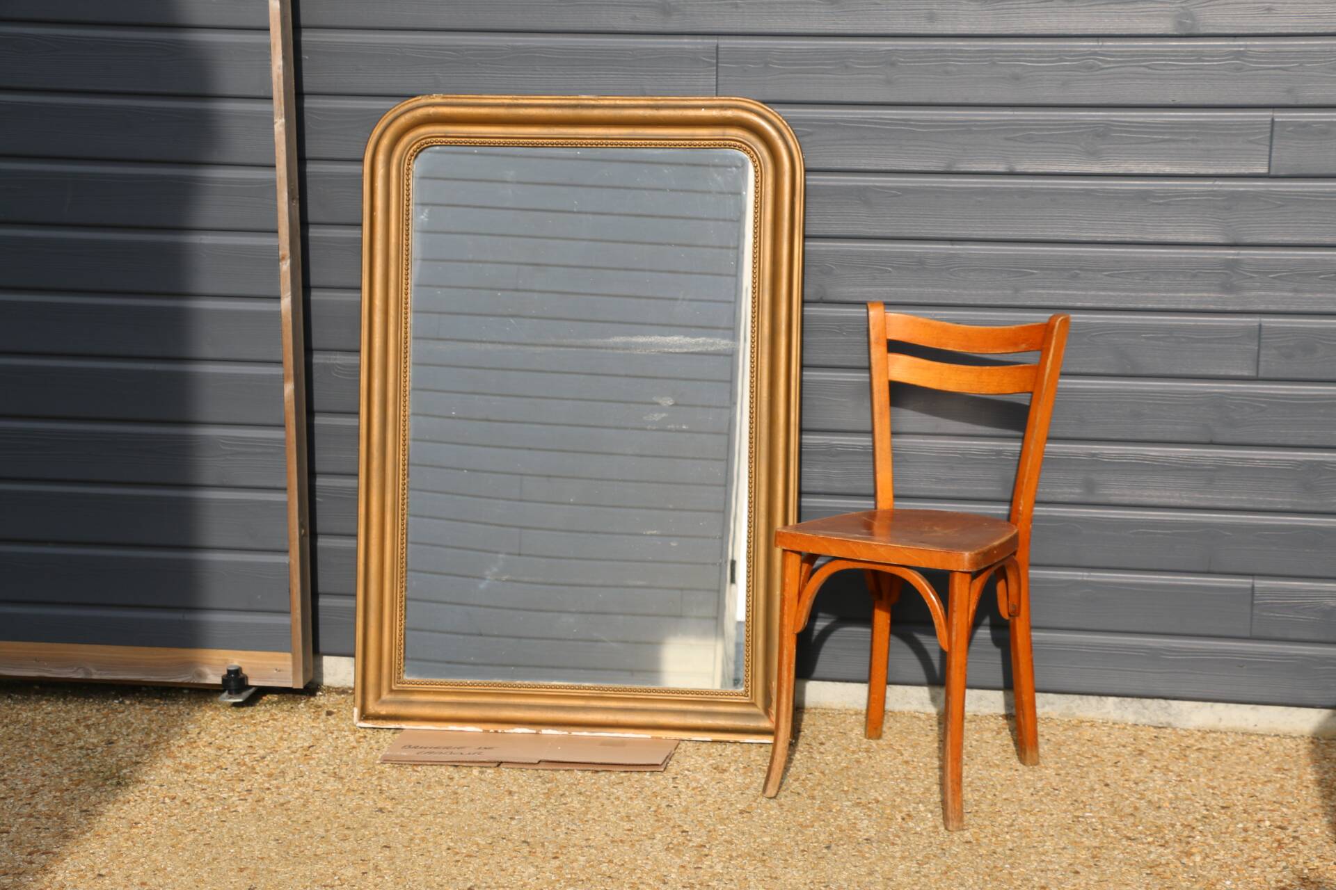 Antique gold mirror 1200mm