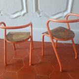School desk and chairs from the 1950s