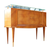 Buffet top inlaid ash by Baptistin Spade, 1950 s