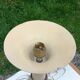 Lampe vintage des années 50 tôle, plexi et bois