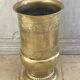 Antique brass umbrella stand