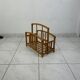 Vintage bamboo magazine rack