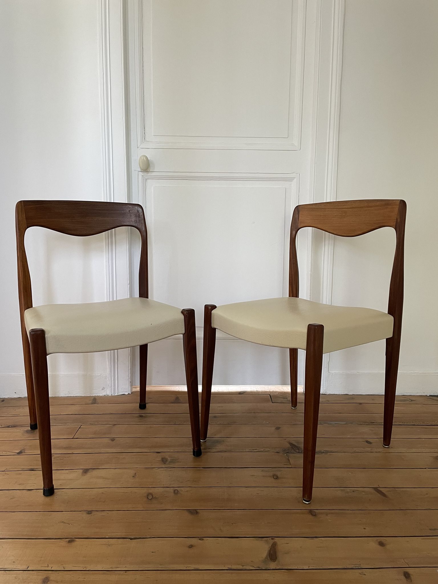 Pair of Scandinavian chairs