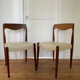 Pair of Scandinavian chairs